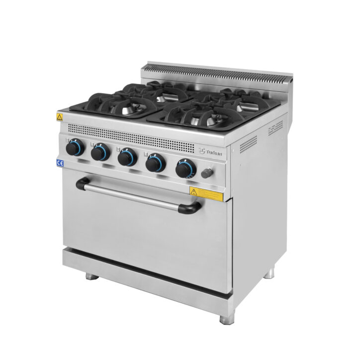 Cuisinière 4 Feux à Gaz ESTUFA